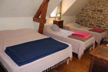 Chambre « Montagne » - Longère de Quily